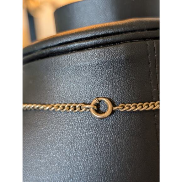 Vintage Tiger's Eye Gemstone Floral Filigree Oval Brooch/Pendant on 12K GF Chain - Picture 4 of 7